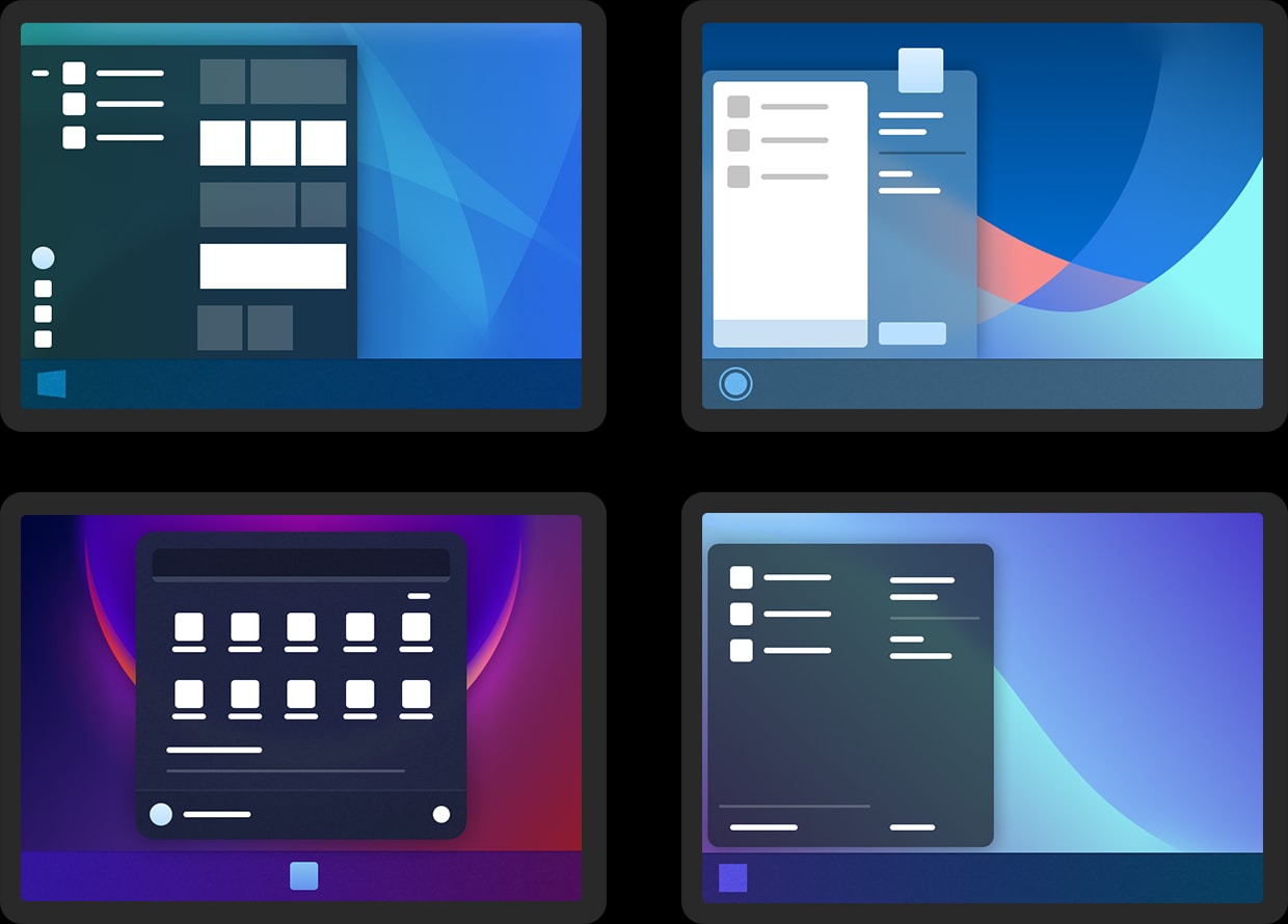 Start11 standardized desktop